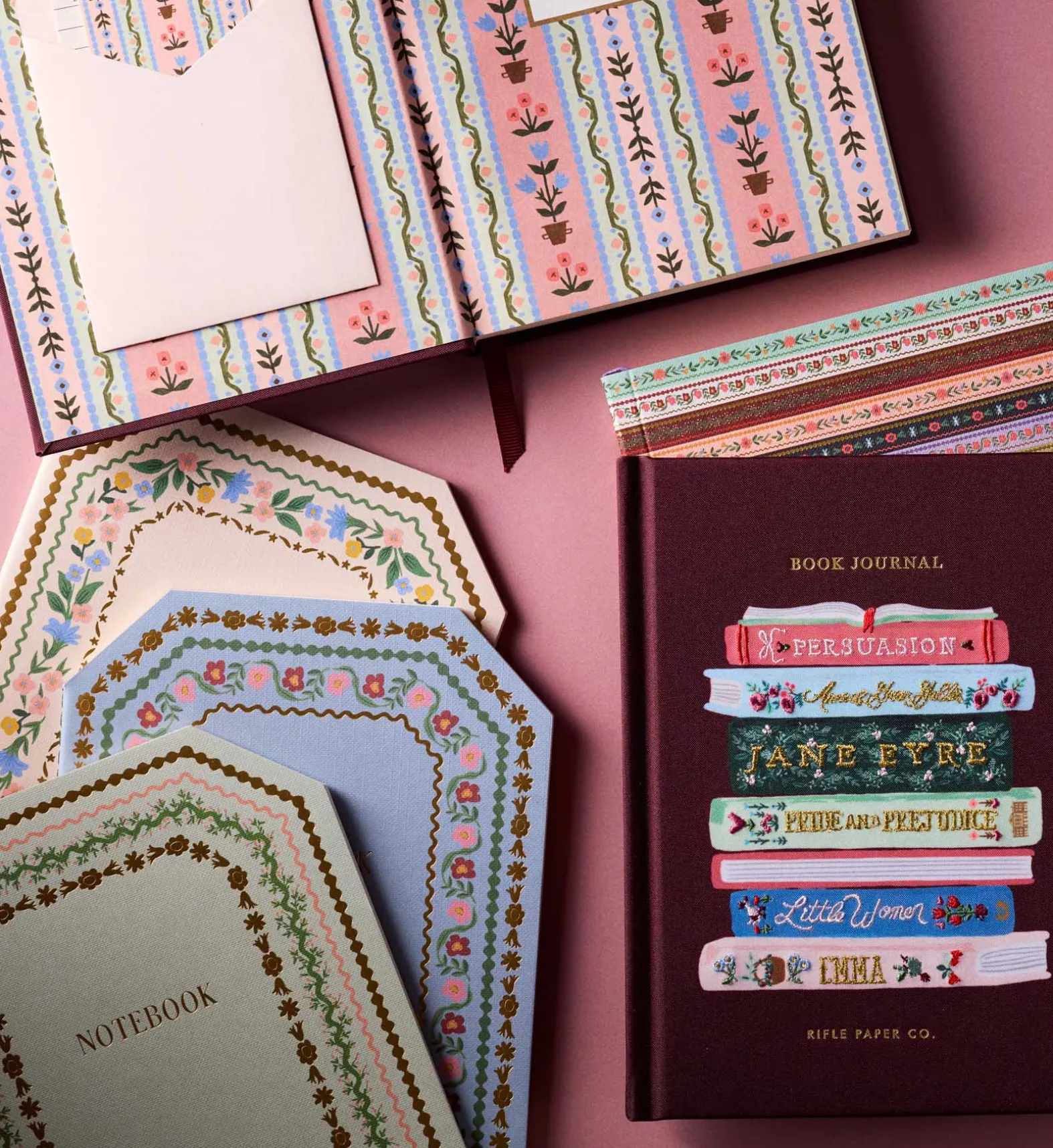 Embroidered Book Journal