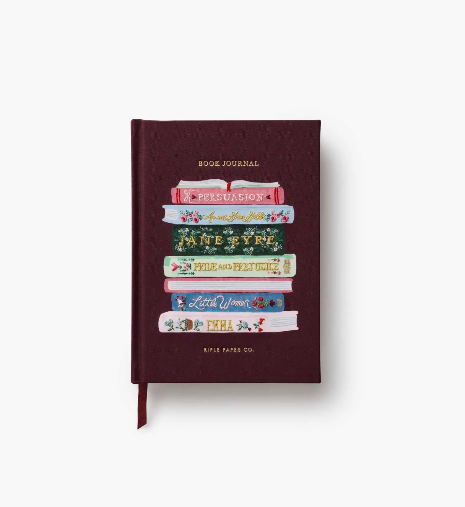 Embroidered Book Journal