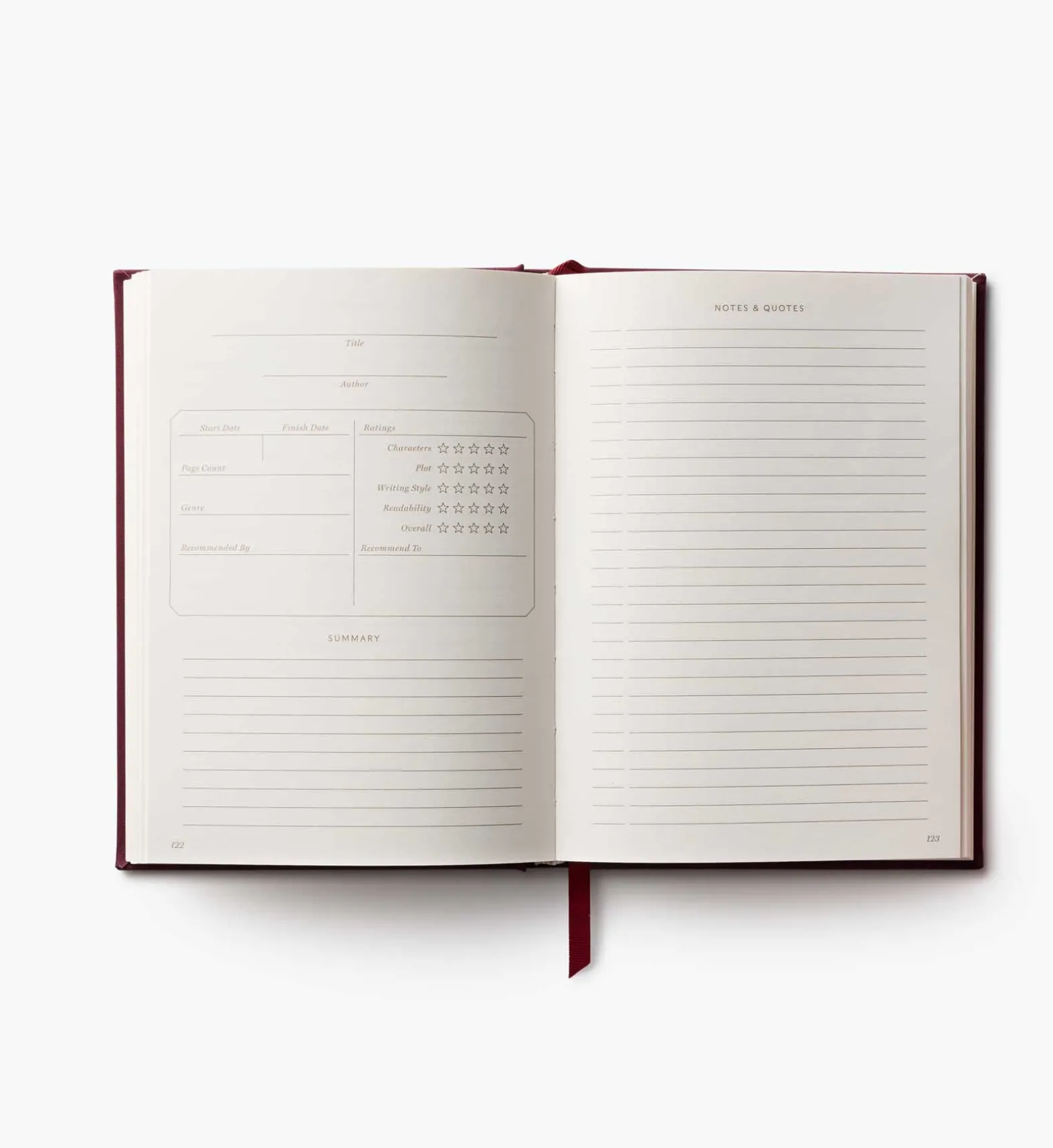 Embroidered Book Journal