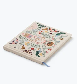 Embroidered Guest Book