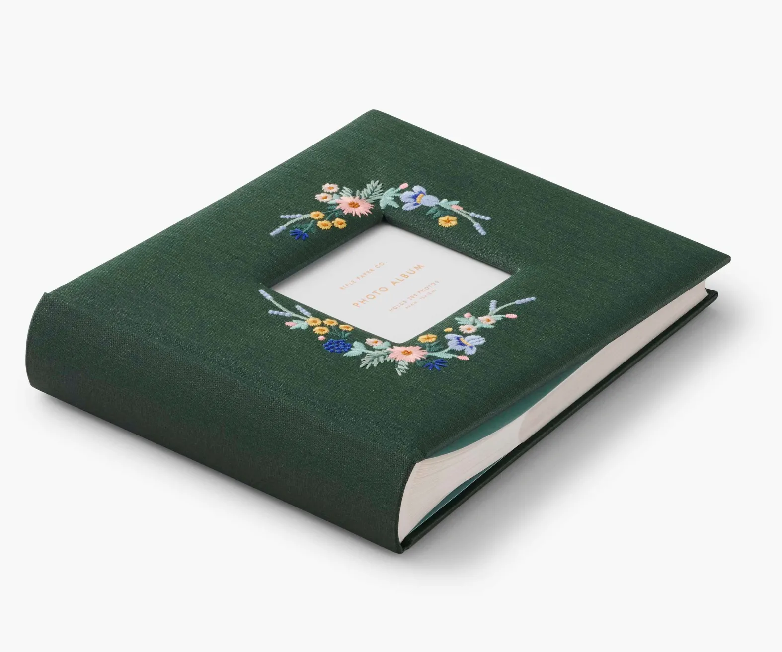 Embroidered Heirloom Photo Album