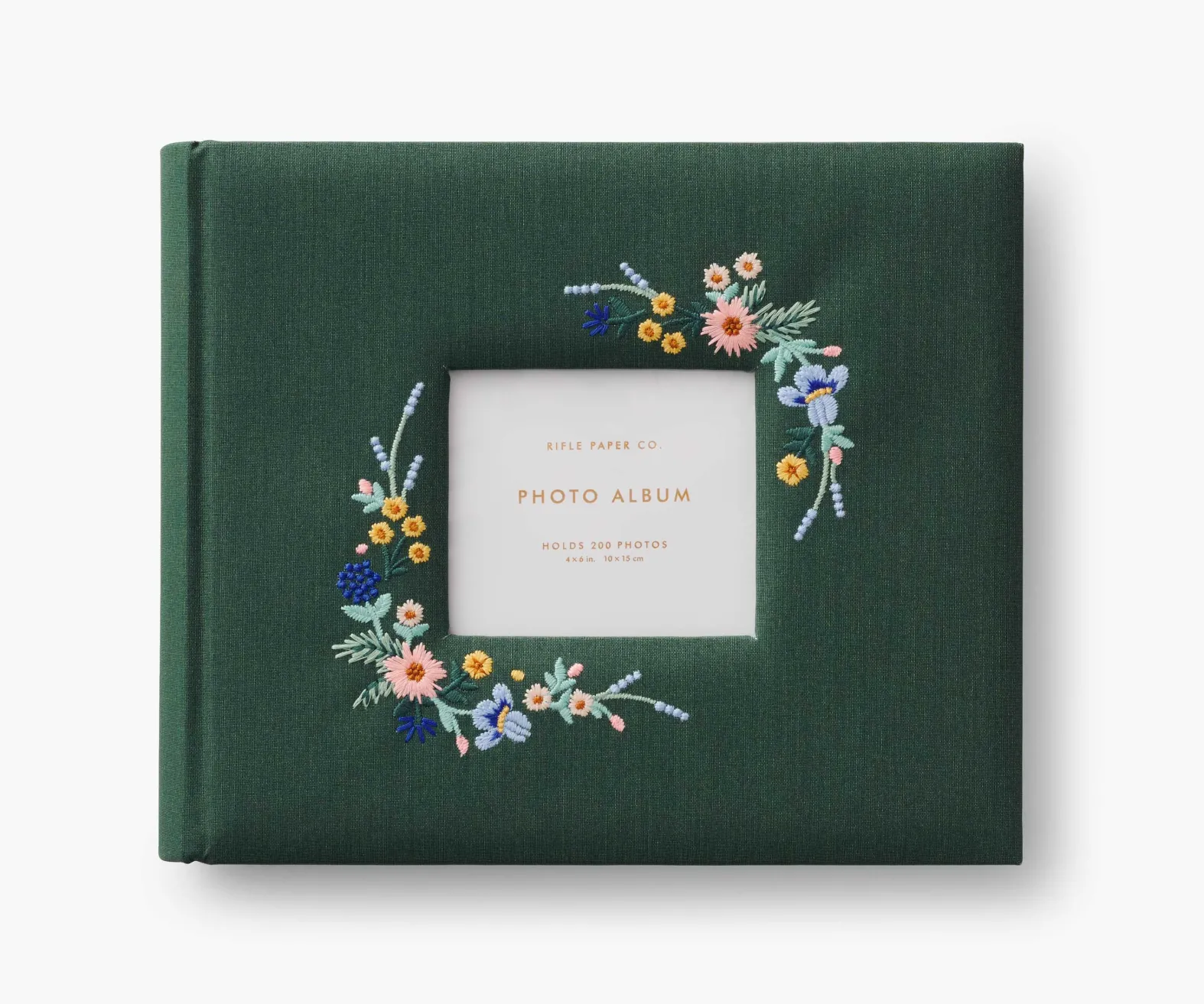 Embroidered Heirloom Photo Album
