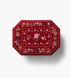 Embroidered Jewelry Box