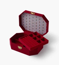 Embroidered Jewelry Box