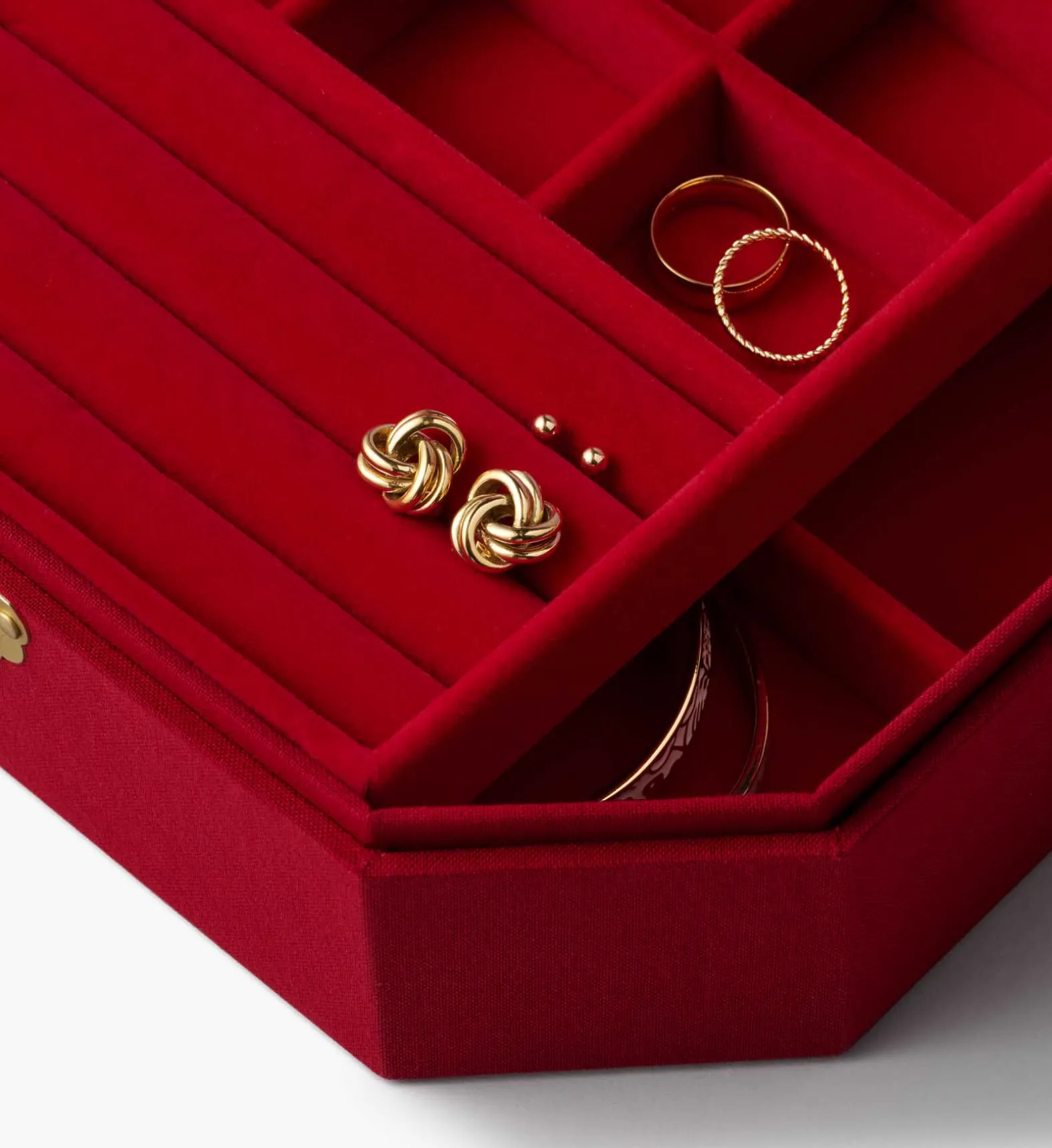 Embroidered Jewelry Box