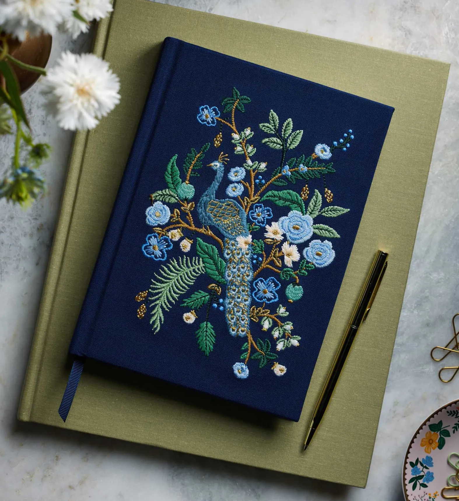 Embroidered Journal