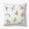 Embroidered Pillow Cover
