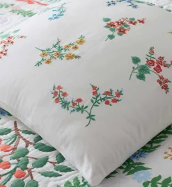 Embroidered Pillow Cover