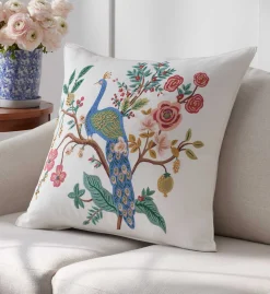 Embroidered Pillow Cover