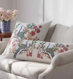 Embroidered Pillow Cover