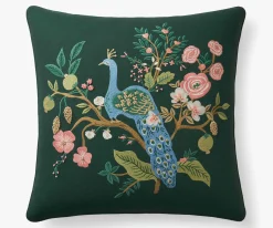 Embroidered Pillow Cover