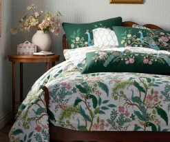 Embroidered Pillow Cover