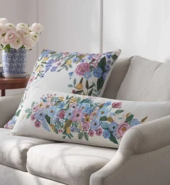 Embroidered Pillow Cover