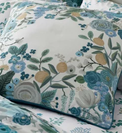 Embroidered Pillow Cover