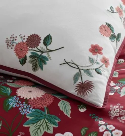 Embroidered Pillow Cover