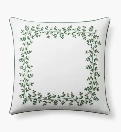 Embroidered Pillow Cover