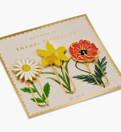 Enamel Paper Clip Set