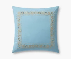 Estee Border Embroidered Pillow