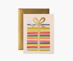 Feliz Birthday Present Birthday Card