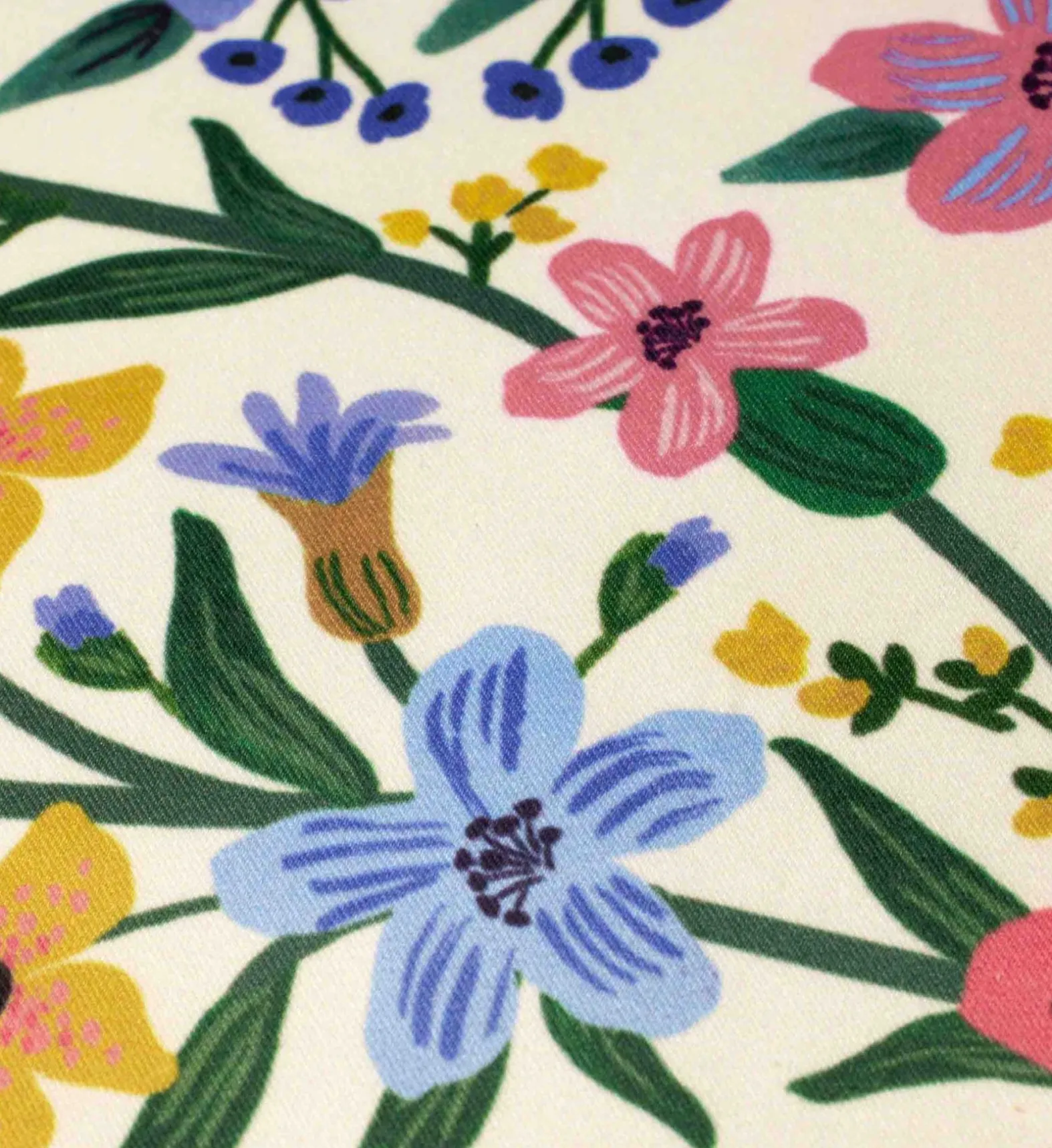 Floral Medallion Printed Pillow