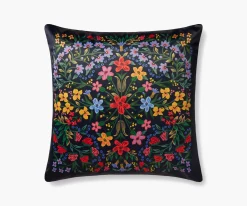Floral Medallion Printed Pillow