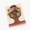 Flower Crown Birthday Girl Birthday Card