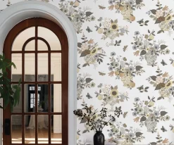 Flower Studies Wallpaper Sample