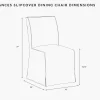 Frances Slipcover Dining Chair