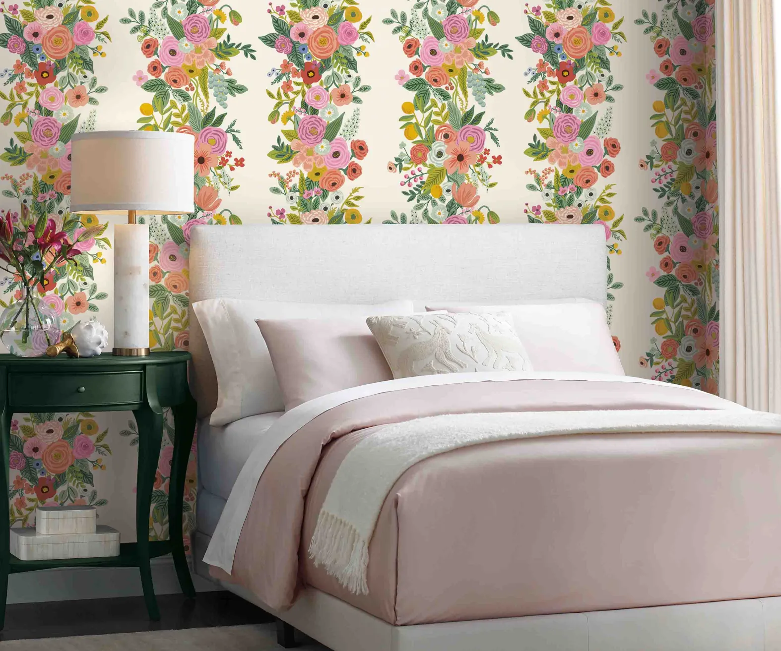 Garden Party Trellis Wallpaper