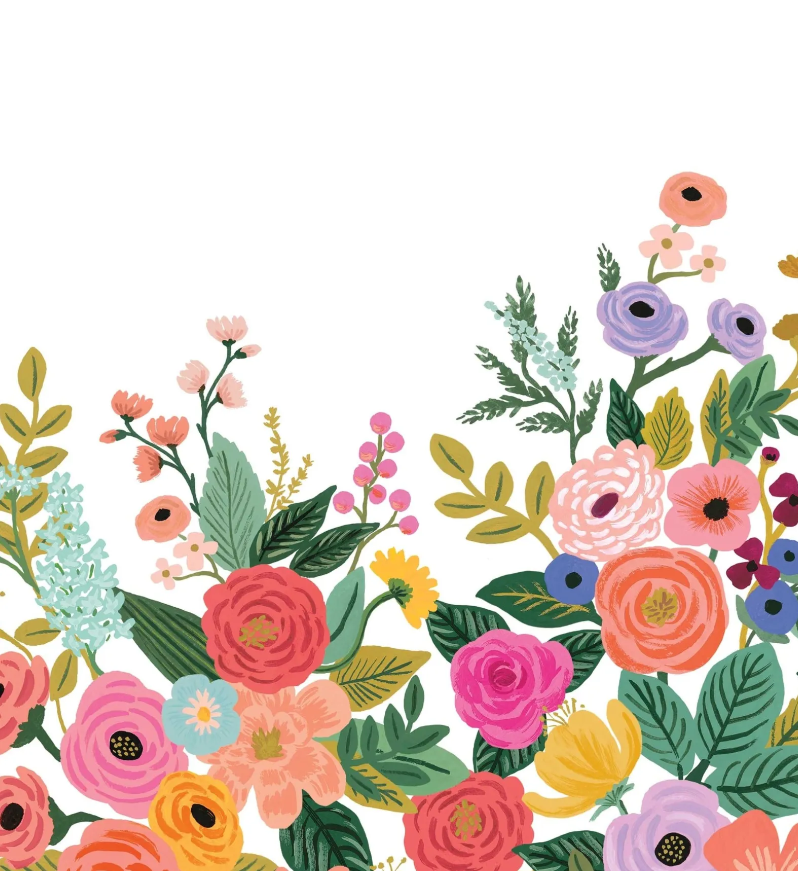 Garden Party Wallpaper Mural