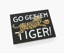 Go Get 'Em Tiger Encouragement Card