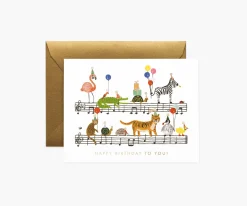 Happy Birthday Song Birthday Card