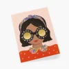 Headband Birthday Girl Birthday Card