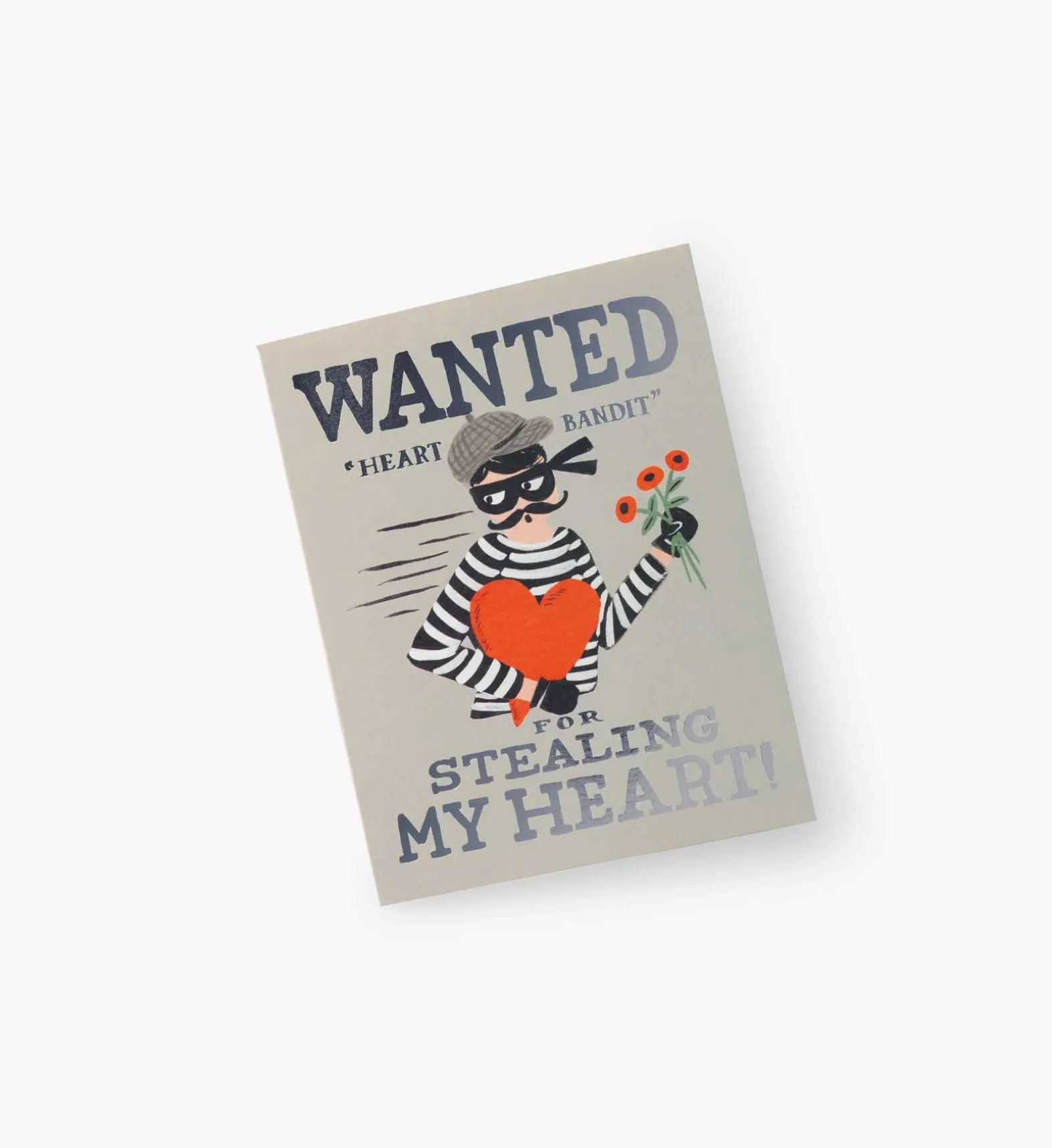 Heart Bandit Silver Love & Friendship Card