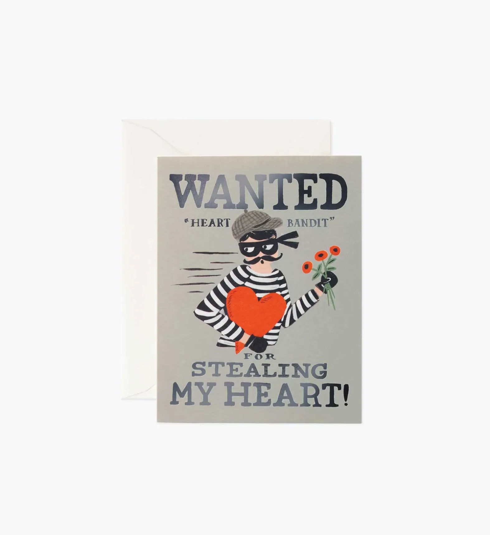 Heart Bandit Silver Love & Friendship Card