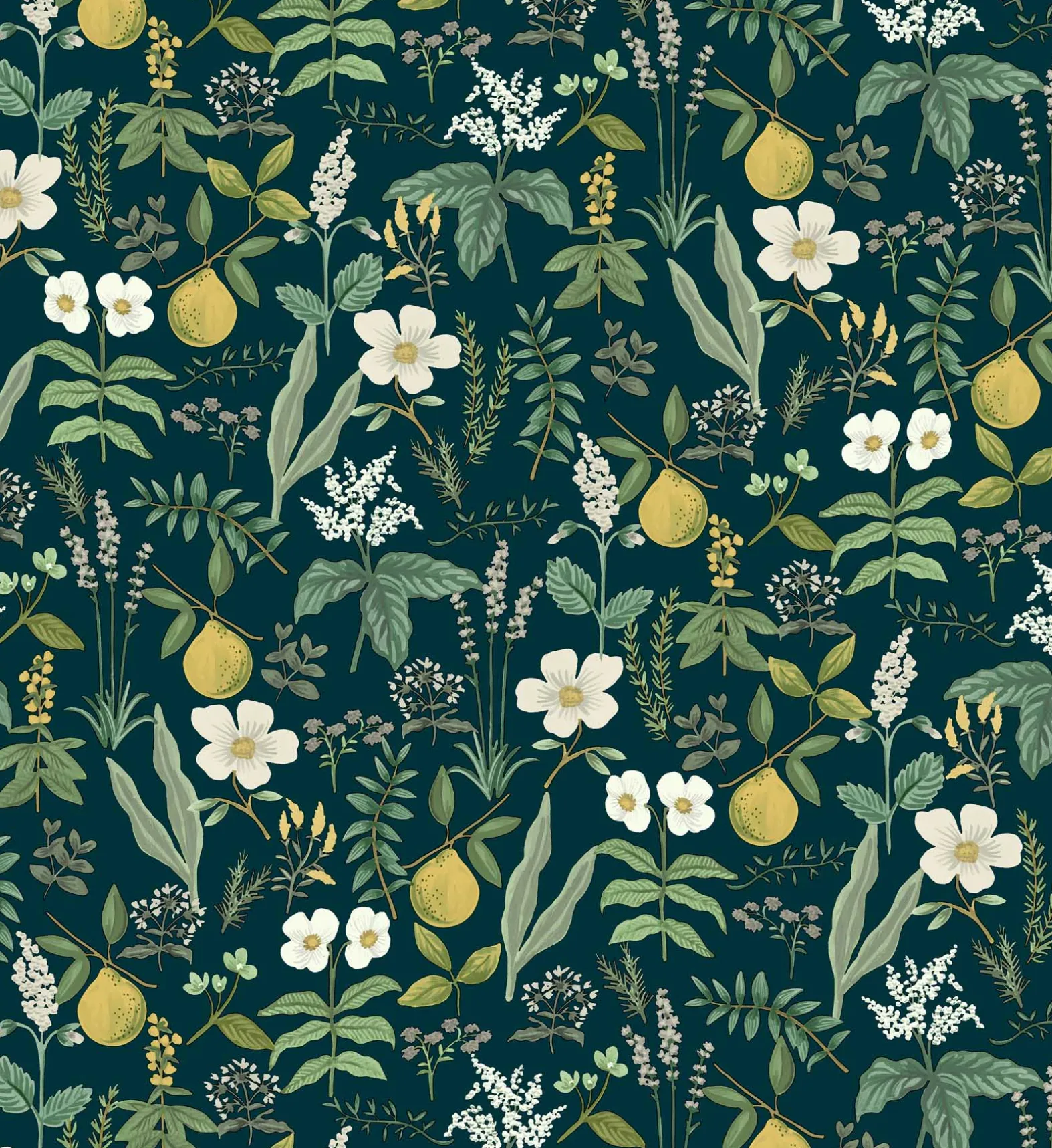 Herb Garden Peel & Stick Wallpaper Sample