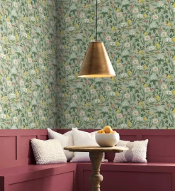 Herb Garden Peel & Stick Wallpaper Sample