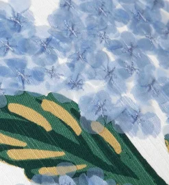 Hydrangea Bouquet Embellished Pillow