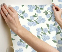Hydrangea Peel & Stick Wallpaper