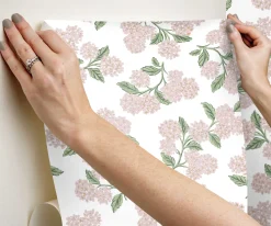Hydrangea Peel & Stick Wallpaper