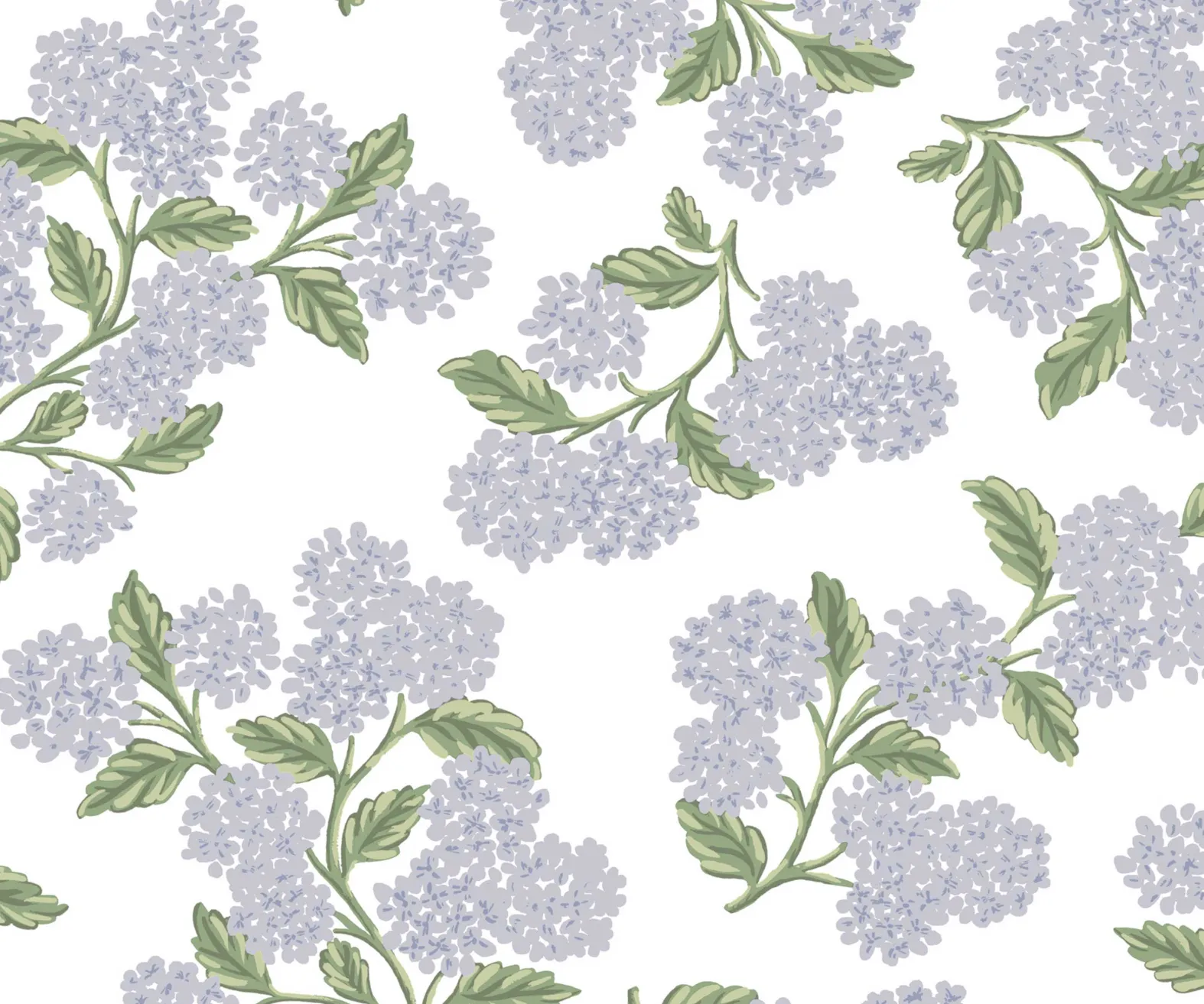 Hydrangea Peel & Stick Wallpaper