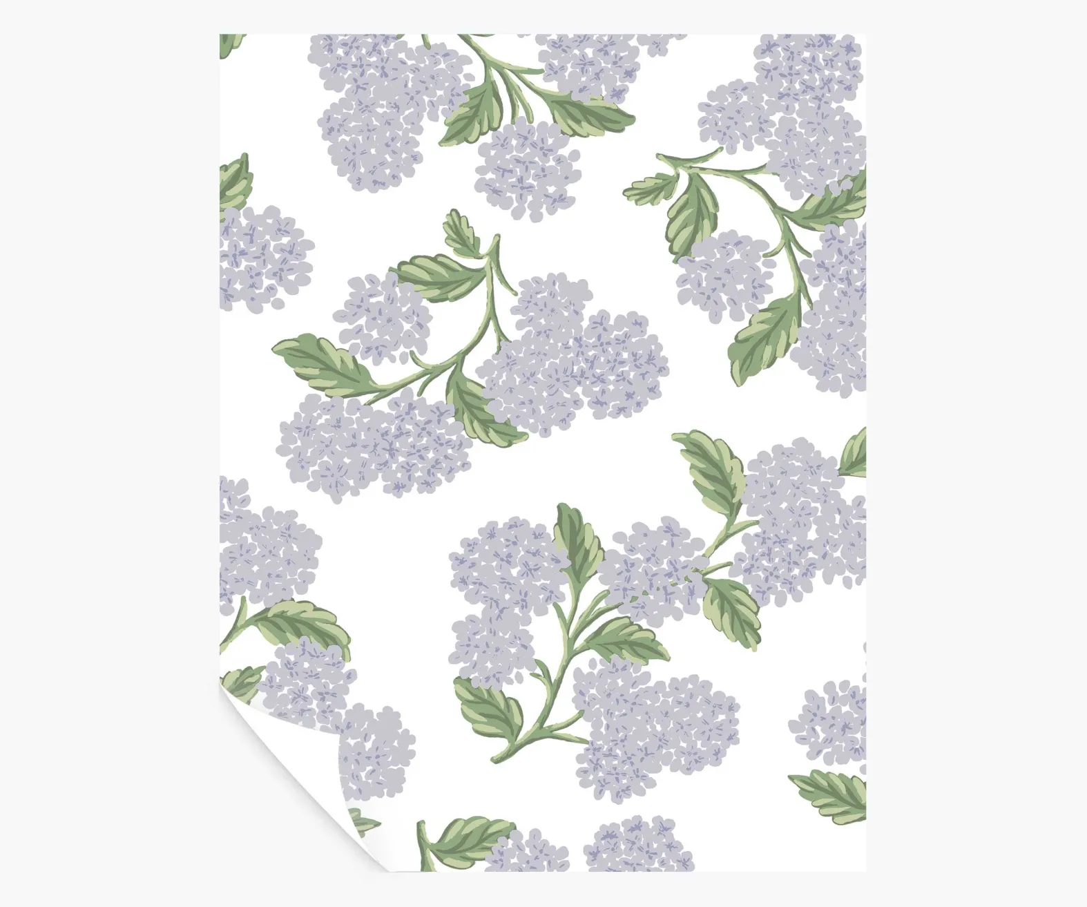 Hydrangea Peel & Stick Wallpaper