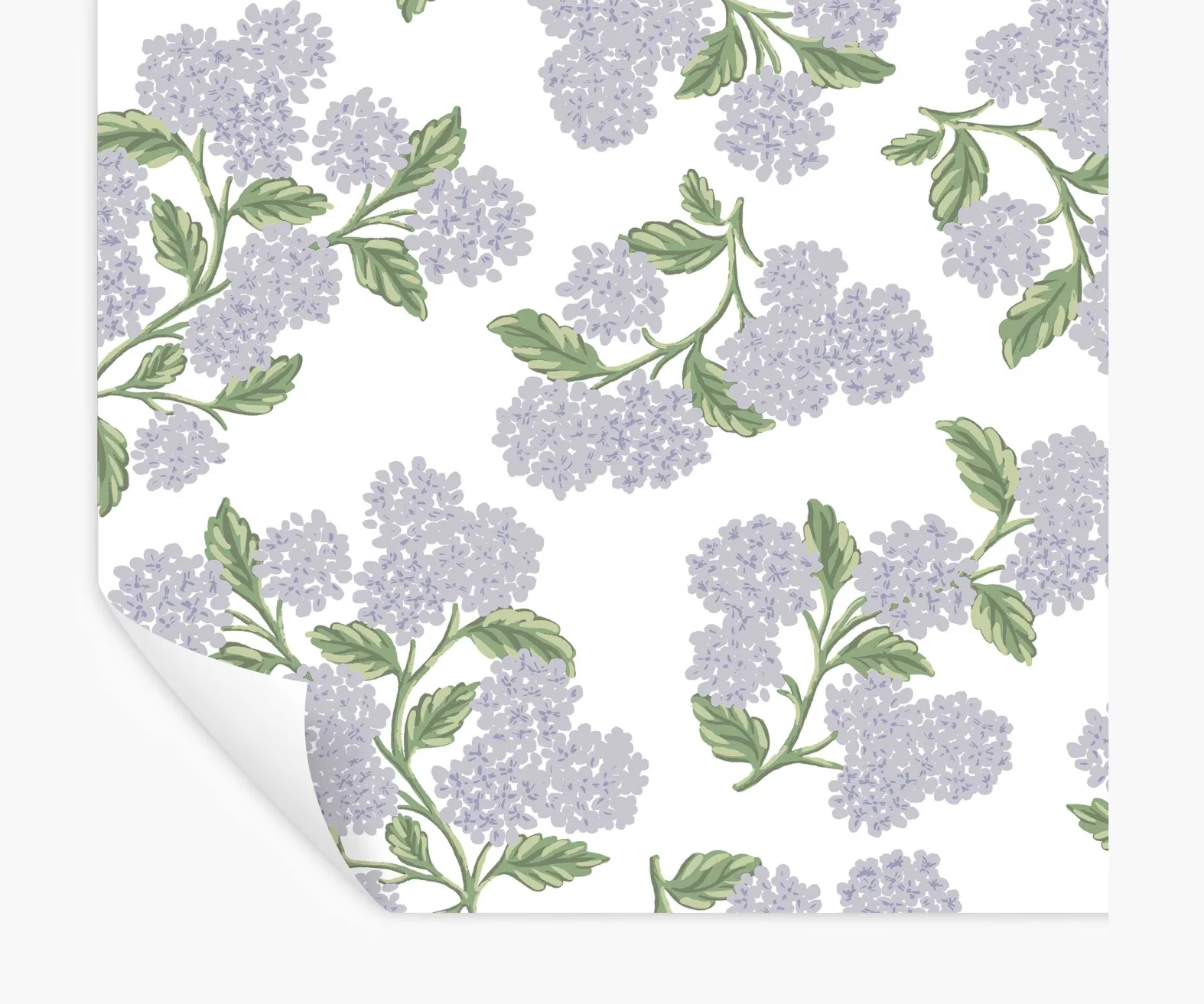 Hydrangea Peel & Stick Wallpaper