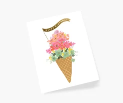 Ice Cream Birthday Card