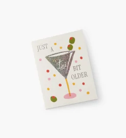 Just a 'Tini Bit Older Birthday Card
