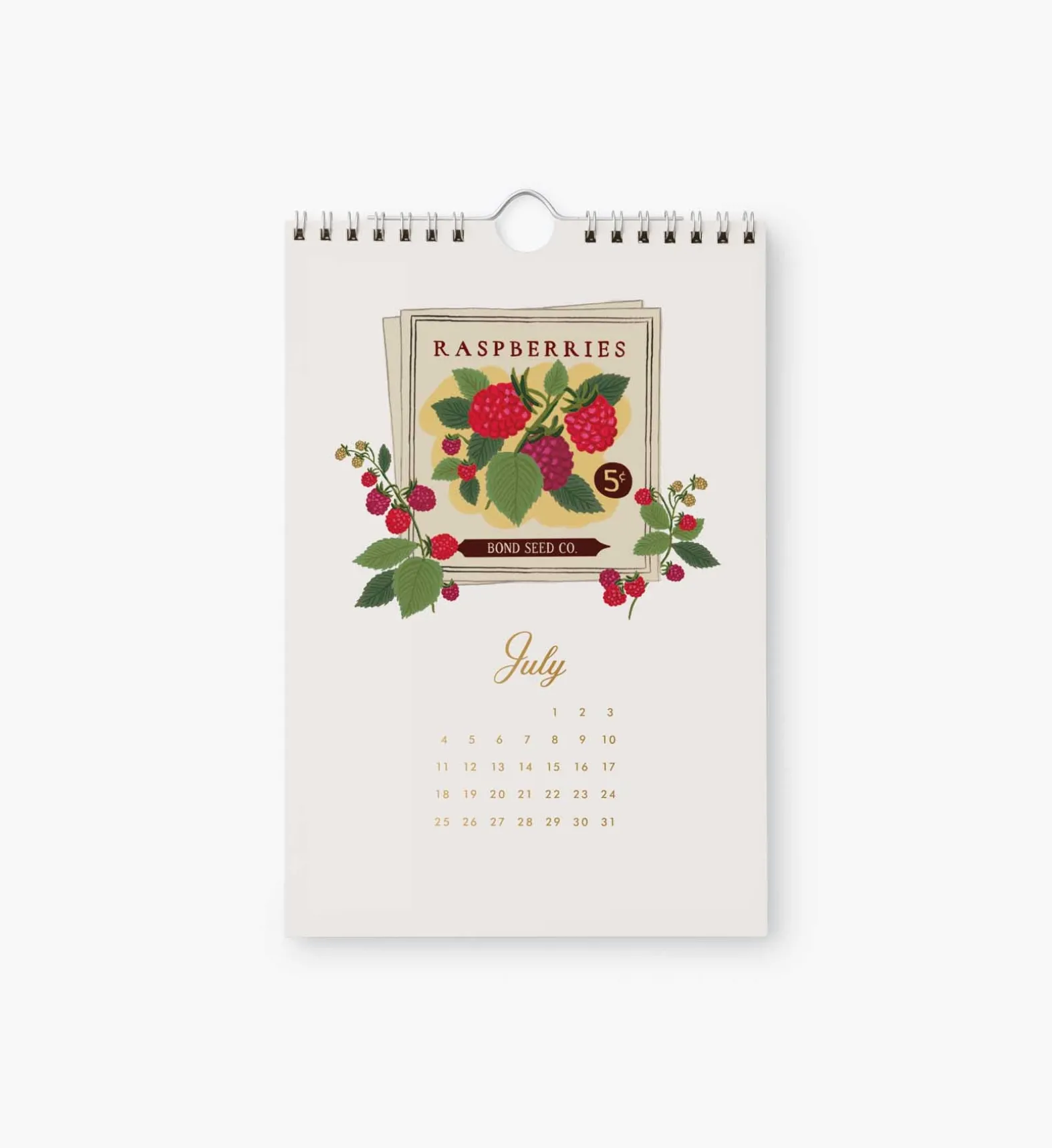 2027 Kitchen Calendar