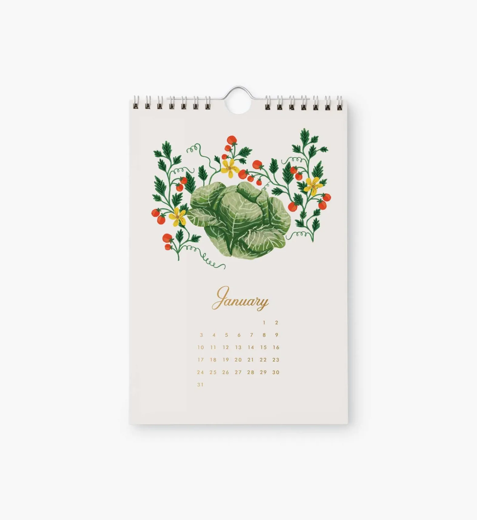2027 Kitchen Calendar
