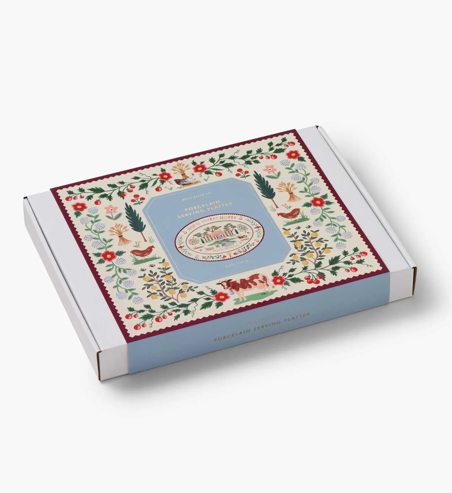 Large Porcelain Serving Platter
