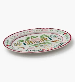 Large Porcelain Serving Platter