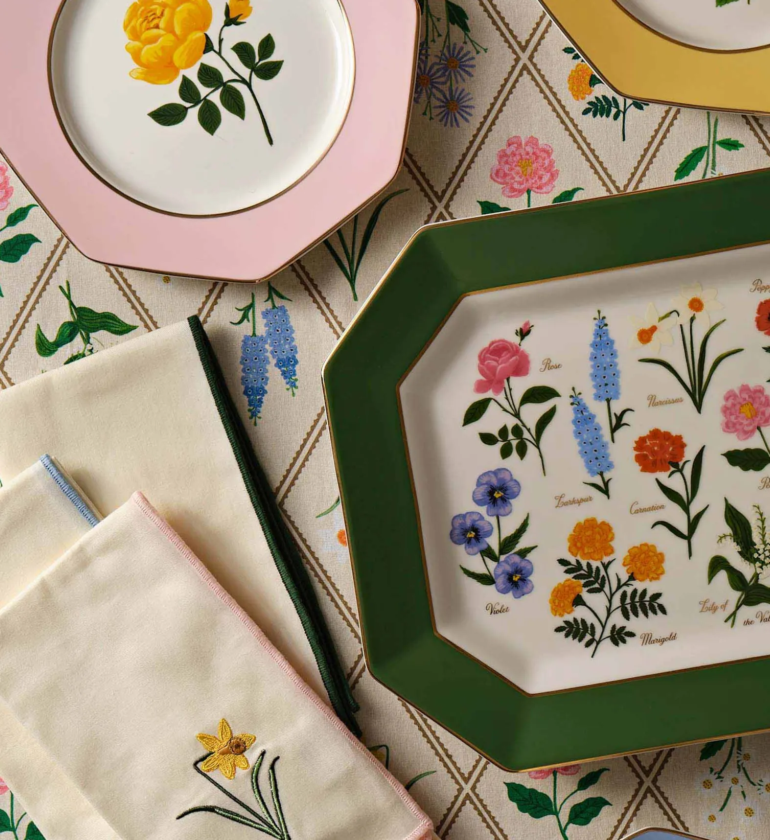 Large Porcelain Serving Platter